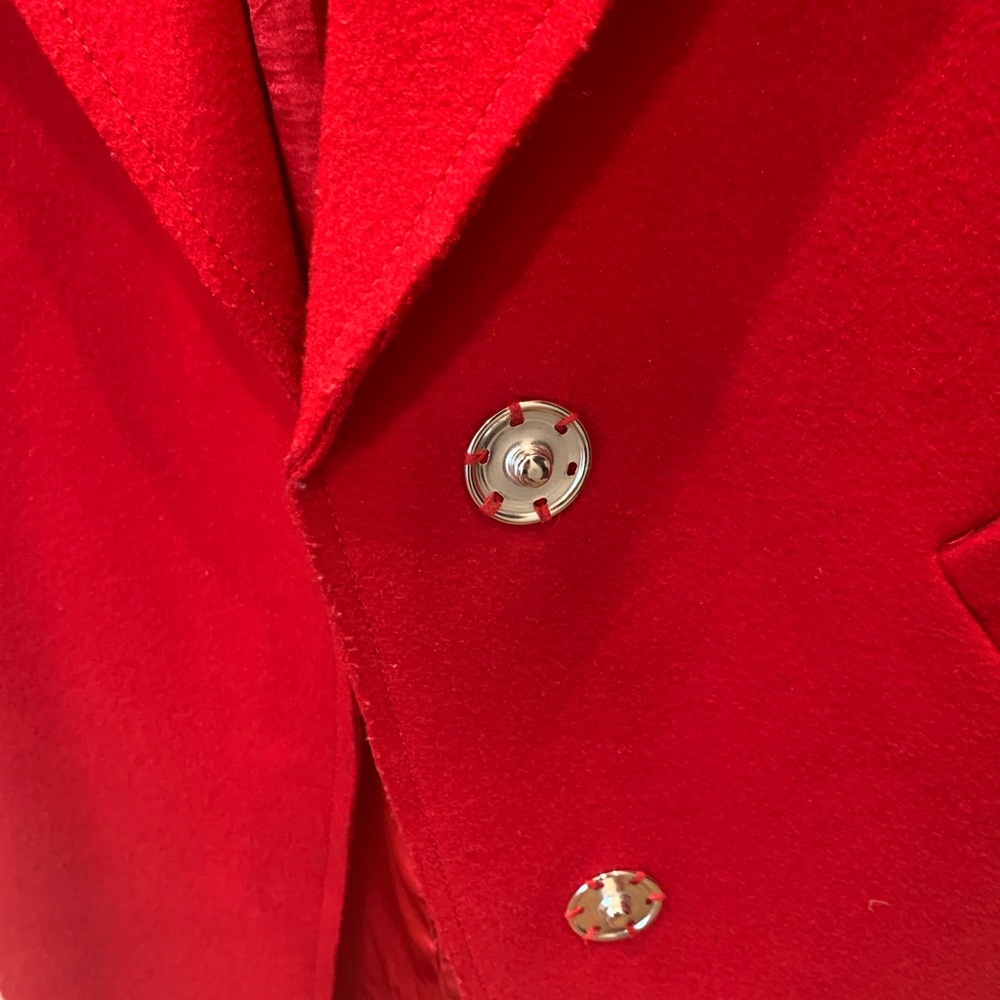 Kendal+Kylie oversized red coat - Picture 7 of 10